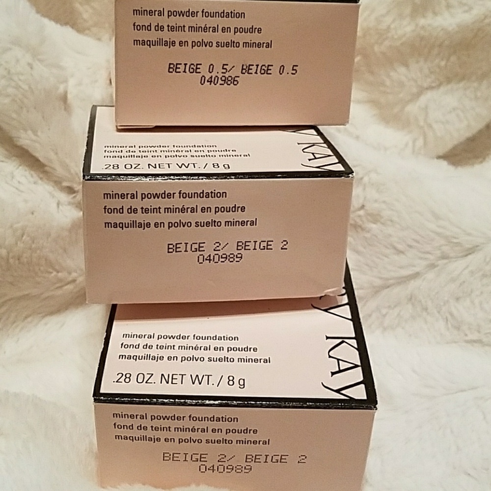 Mark Kay mineral powder foundation $14 each